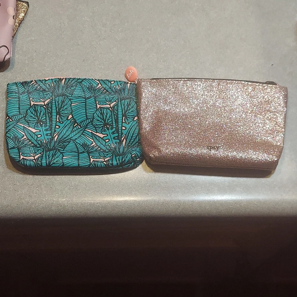 Women's Ipsy makeup bags
